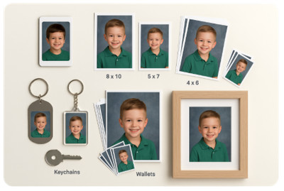 Photo packages layout